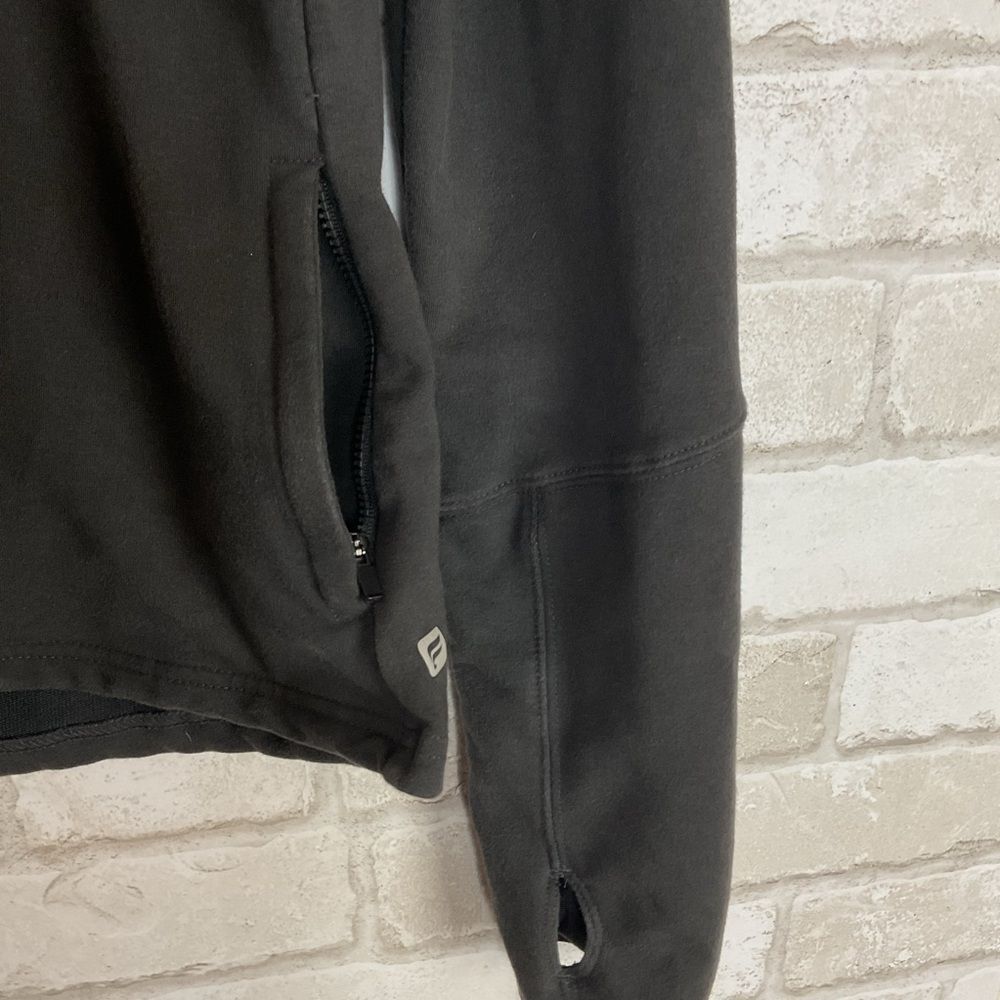 Fabletics Asymmetrical Davis Charcoal Jacket - Picture 16 of 16